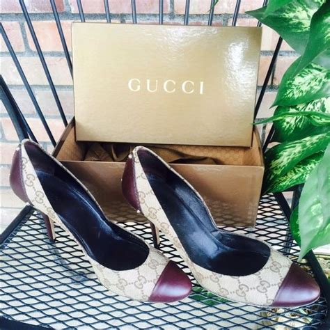 gucci sheer heels|Gucci heels size 10.